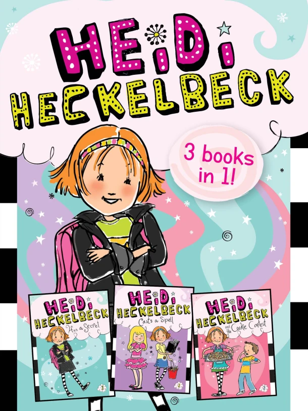 Heidi Heckelbeck 3 Books in 1!: Heidi Heckelbeck Has a Secret; Heidi Heckelbeck Casts a Spell; Heidi Heckelbeck and the Cookie Contest – Wanda Coven – boek cover