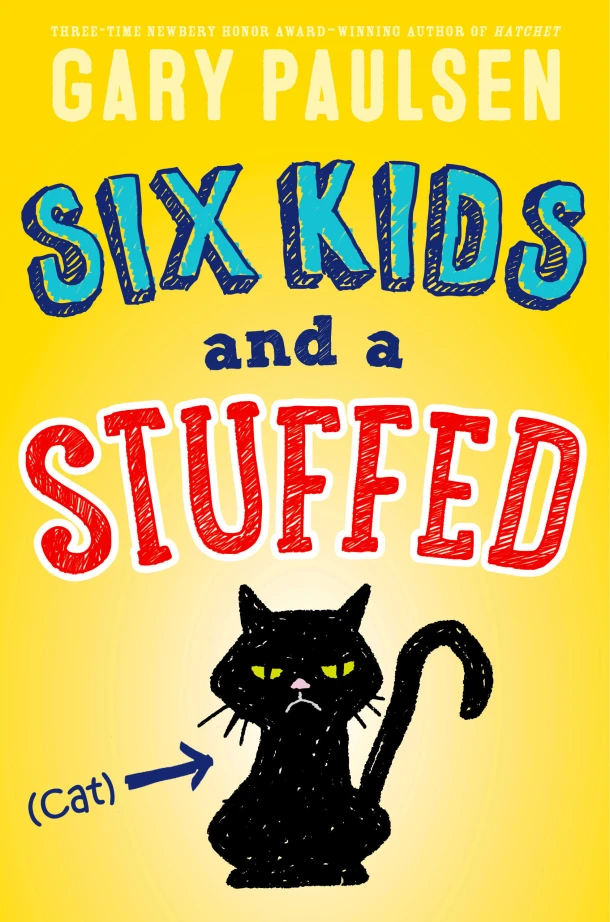 Six Kids and a Stuffed Cat – Gary Paulsen – boek cover