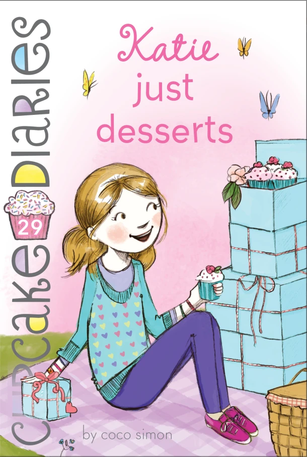 CUPCAKE DIARIES #29 KATIE JUST – Coco Simon – boek cover