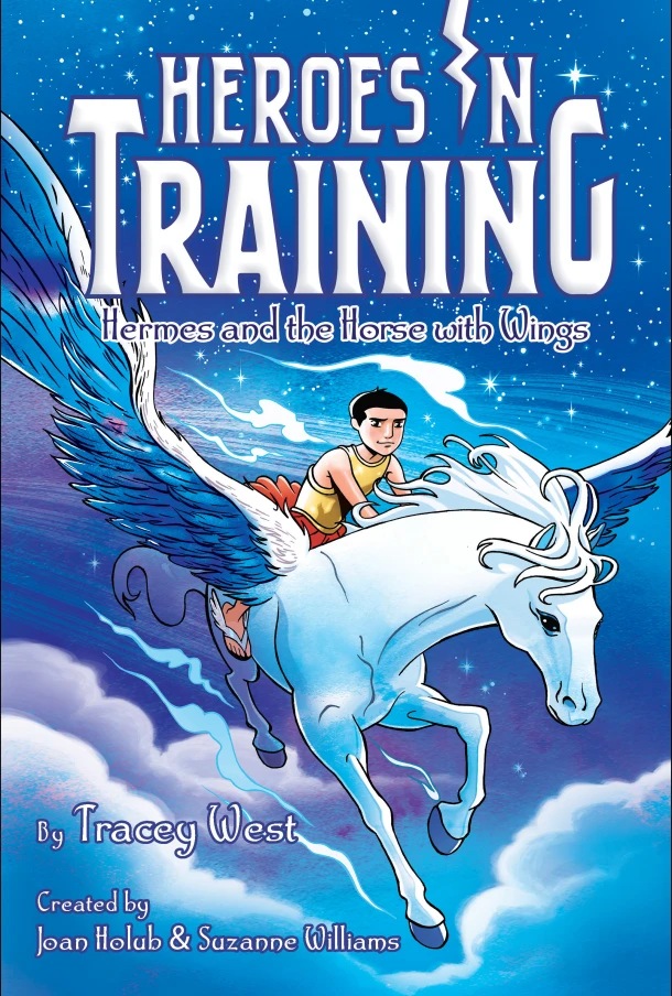 Hermes and the Horse with Wings – Joan Holub – boek cover