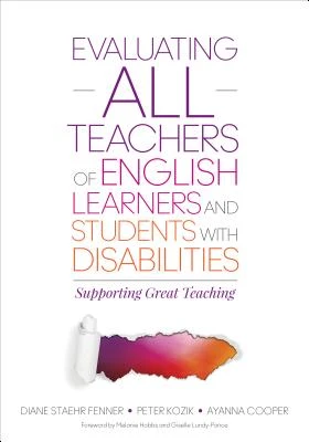 Evaluating ALL Teachers of English Learners and Students With Disabilities: Supporting Great Teaching – Fenner – boek cover