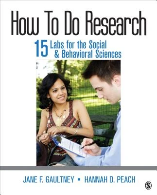 How To Do Research: 15 Labs for the Social & Behavioral Sciences – Gaultney – boek cover