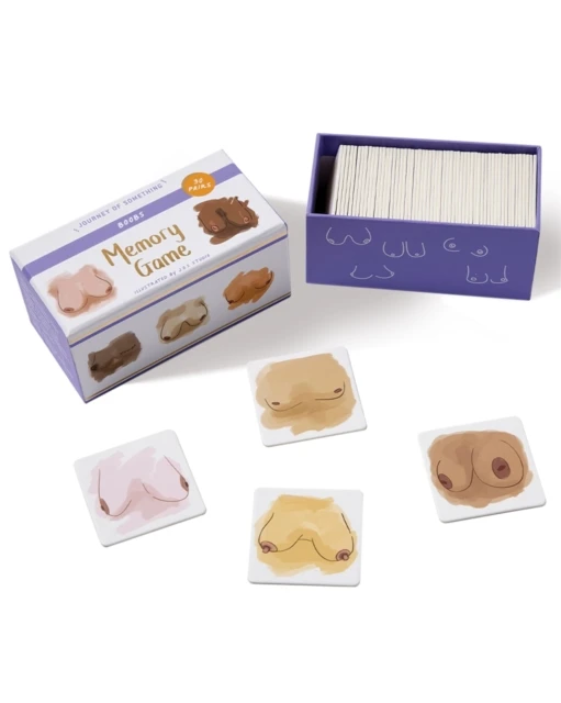 Memory Game: Boobs – Journey of Something – boek cover
