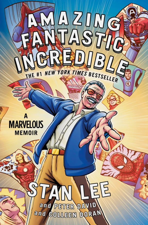 Lee, S: Amazing Fantastic Incredible – Stan Lee – boek cover