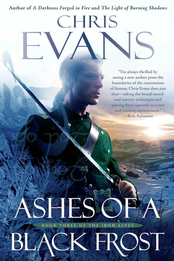Ashes of a Black Frost – Chris Evans – boek cover