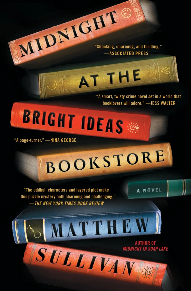 Midnight at the Bright Ideas Bookstore – Matthew Sullivan – boek cover