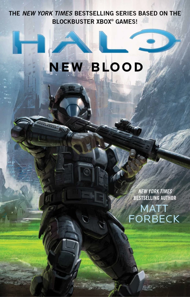 Halo: New Blood – Matt Forbeck – boek cover