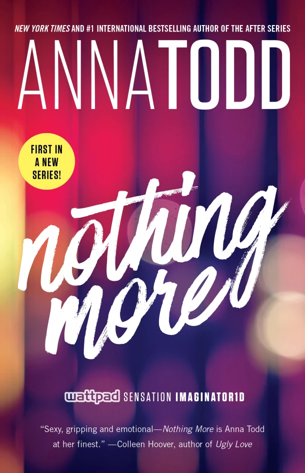 Nothing More – Anna Todd – boek cover