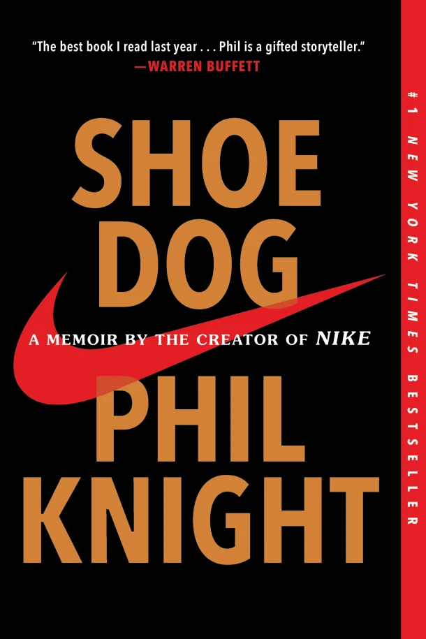 Shoe Dog – Phil Knight – boek cover