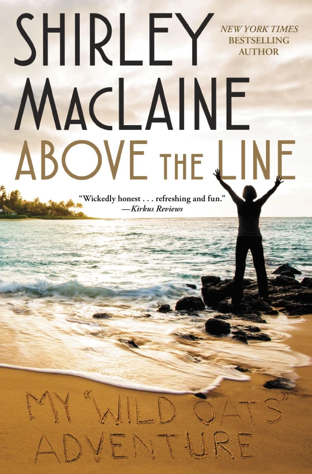 Above the Line – Shirley Maclaine – boek cover