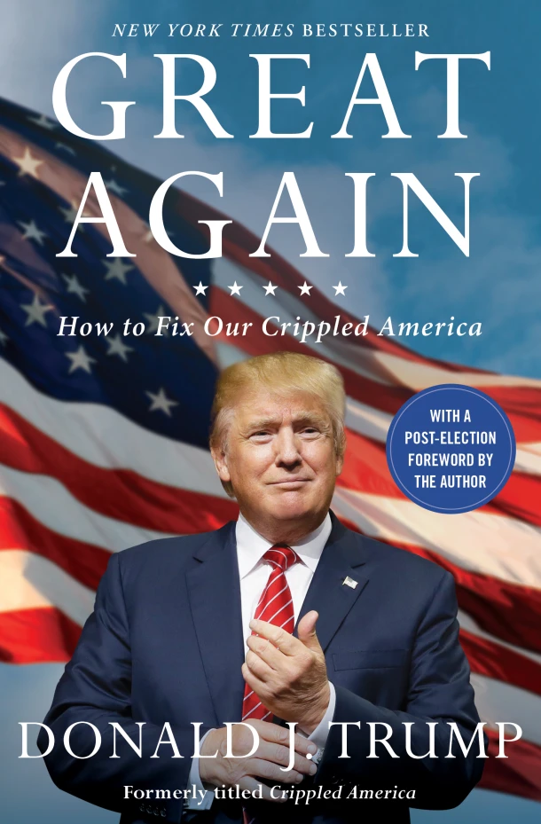 Great Again – Donald J. Trump – boek cover