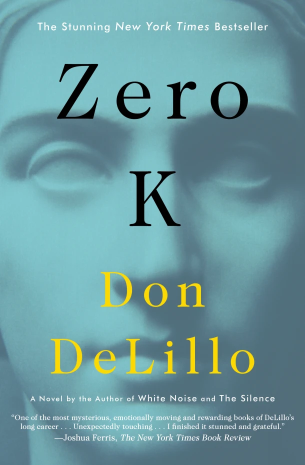 Zero K – Don DeLillo – boek cover