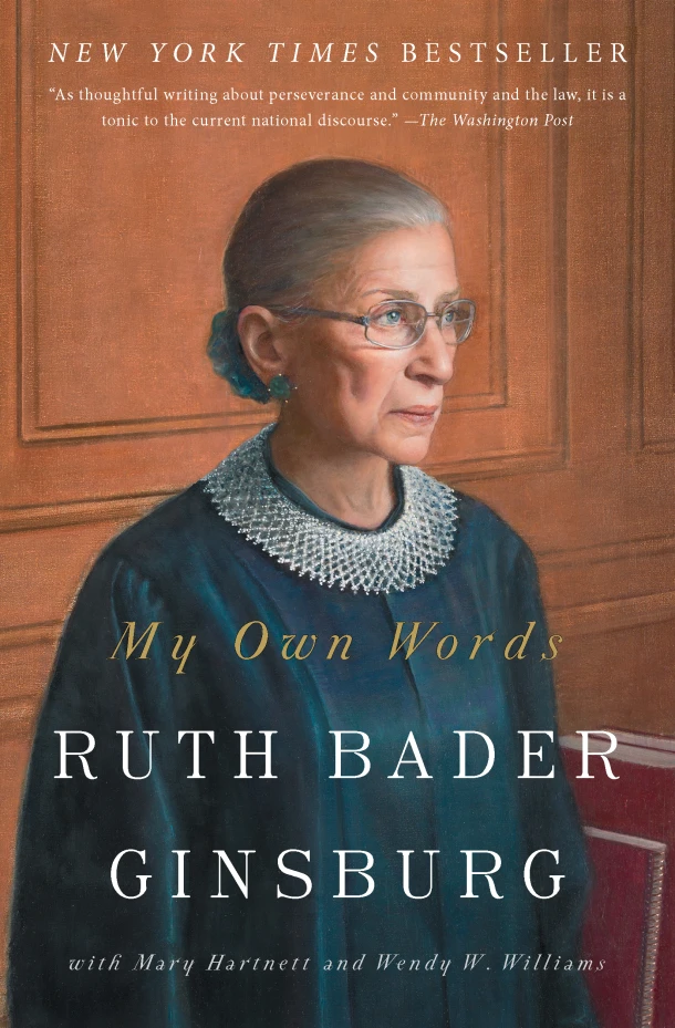 My Own Words – Ruth Bader Ginsburg – boek cover