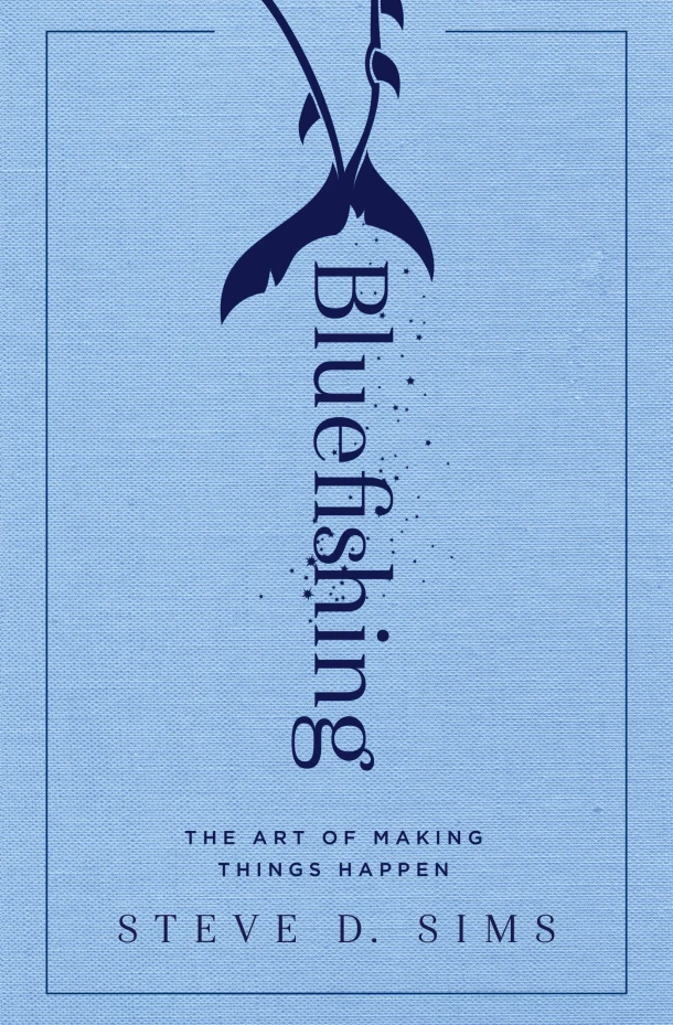 Bluefishing – Steve D. Sims – boek cover