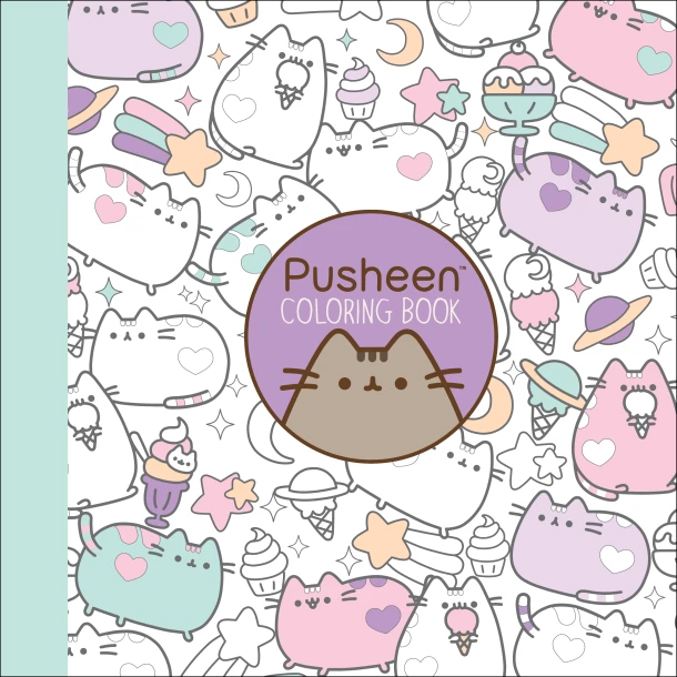 Pusheen Coloring Book – Claire Belton – boek cover