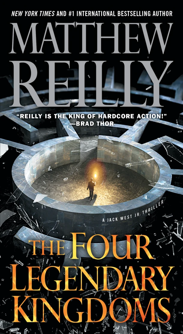 The Four Legendary Kingdoms – Matthew Reilly – boek cover