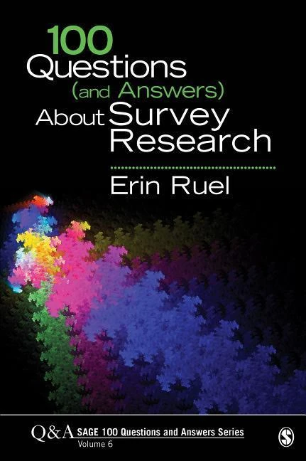 100 Questions (and Answers) About Survey Research – Ruel – boek cover