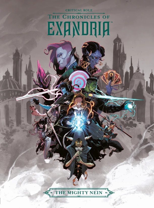 Critical Role: The Chronicles of Exandria The Mighty Nein – Critical Role Team – boek cover