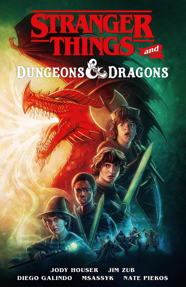 Stranger Things and Dungeons & Dragons (Graphic Novel) – Jim Zub – boek cover