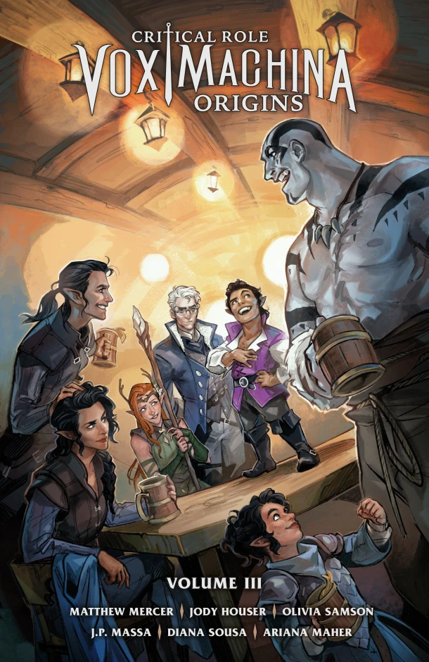 Critical Role: Vox Machina Origins Volume III – Matthew Mercer – boek cover