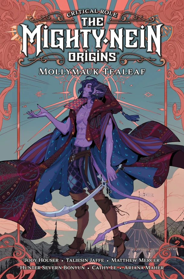 Critical Role: The Mighty Nein Origins--Mollymauk Tealeaf – Hunter Severn Bonyun – boek cover