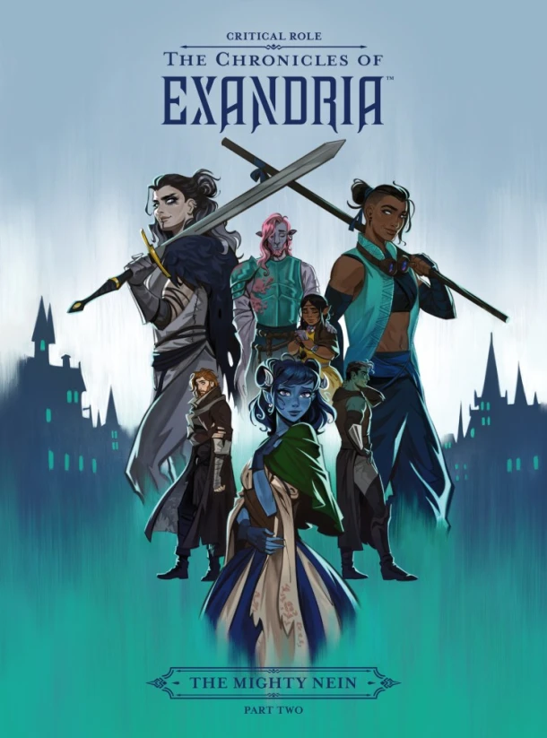 Critical Role: The Chronicles of Exandria--The Mighty Nein Part Two – Critical Critical Role – boek cover