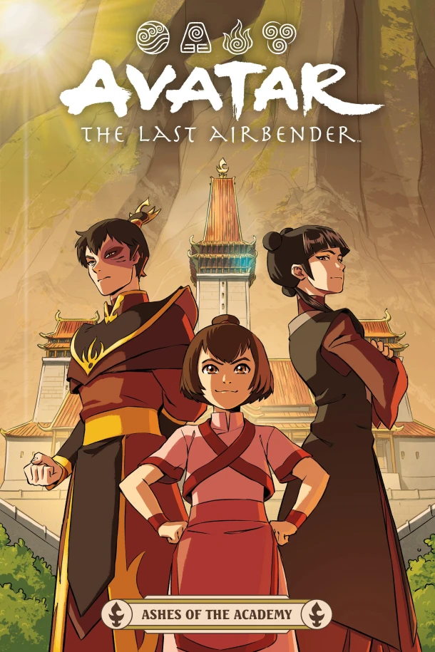Avatar: The Last Airbender - Ashes of the Academy – Faith Erin Hicks – boek cover