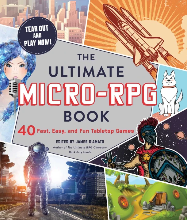 The Ultimate Micro-RPG Book – James D¿Amato – boek cover