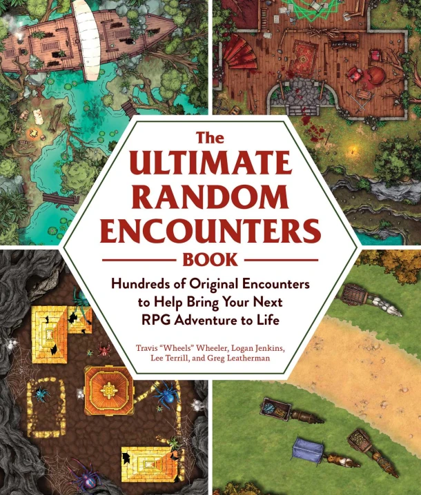 The Ultimate Random Encounters Book – Travis "Wheels" Wheeler – boek cover