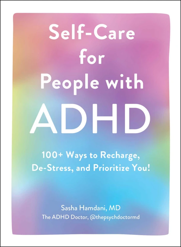 Self-Care for People with ADHD – Sasha Hamdani – boek cover