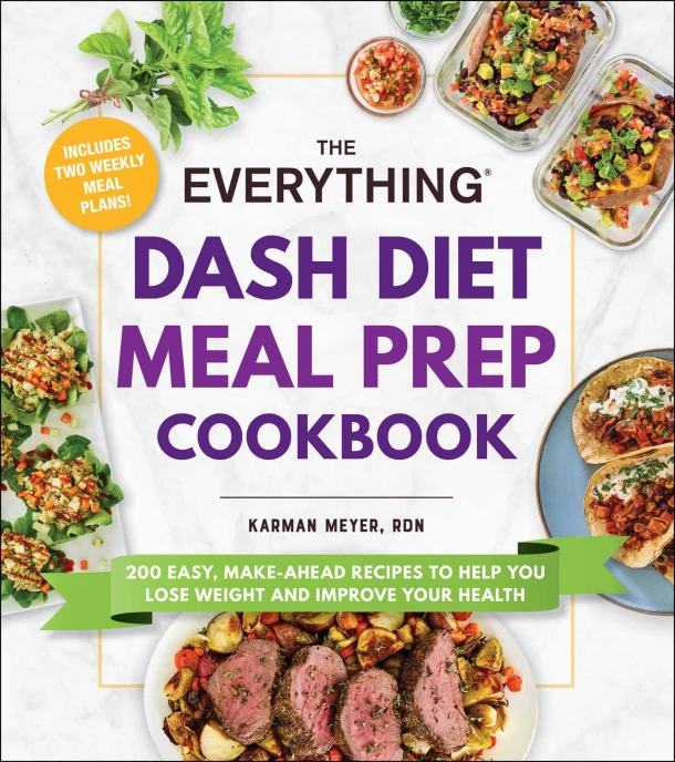 EVERYTHING DASH DIET MEAL PREP – Karman Meyer – boek cover