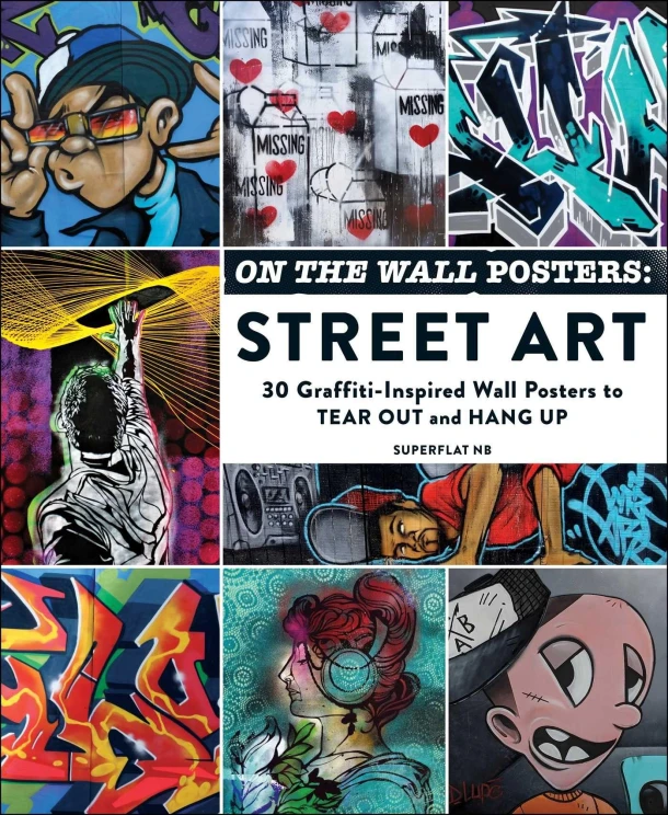 On the Wall Posters: Street Art – Superflat NB – boek cover