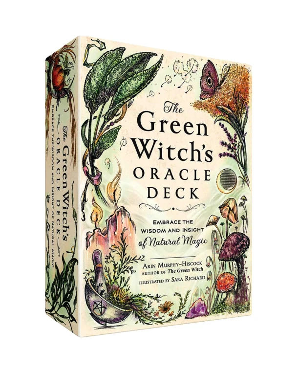 The Green Witch's Oracle Deck – Arin Murphy-Hiscock – boek cover