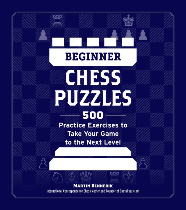 Beginner Chess Puzzles – Martin Bennedik – boek cover