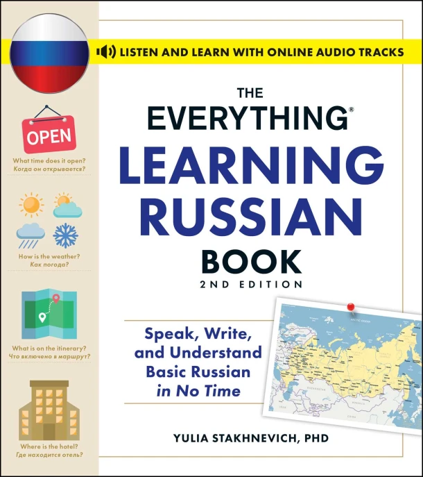 The Everything Learning Russian Book, 2nd Edition – Yulia Stakhnevich – boek cover