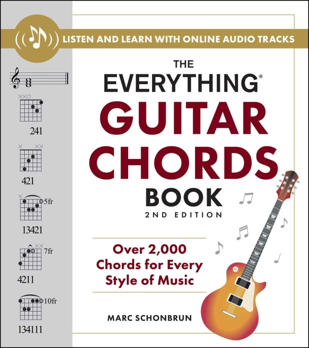 The Everything Guitar Chords Book, 2nd Edition – Marc Schonbrun – boek cover