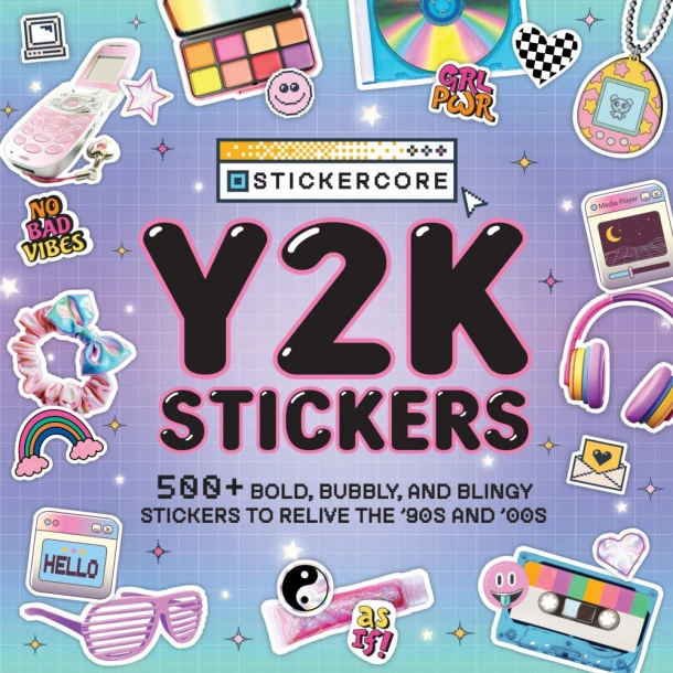 Y2K Stickers – Adams Media – boek cover