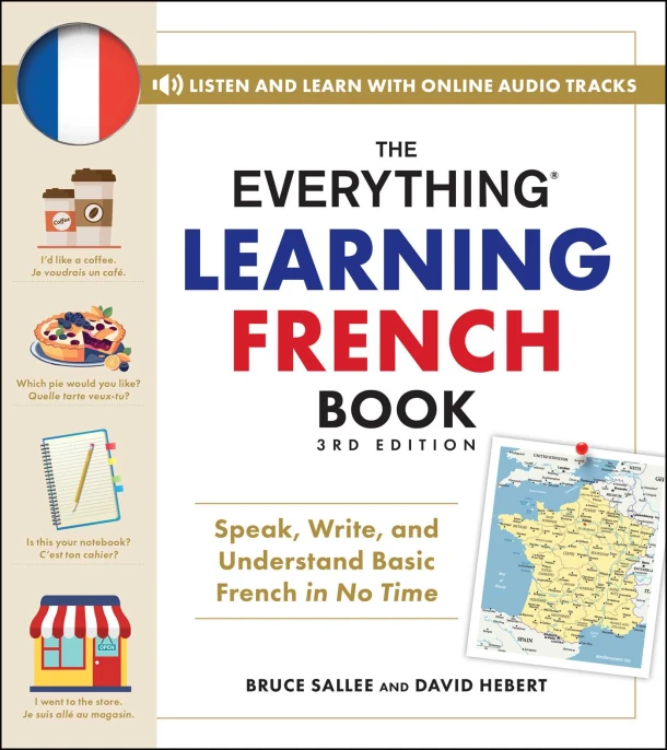The Everything Learning French Book, 3rd Edition – Bruce Sallee – boek cover