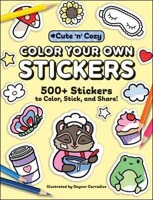 Color Your Own Stickers – Gaynor Carradice – boek cover