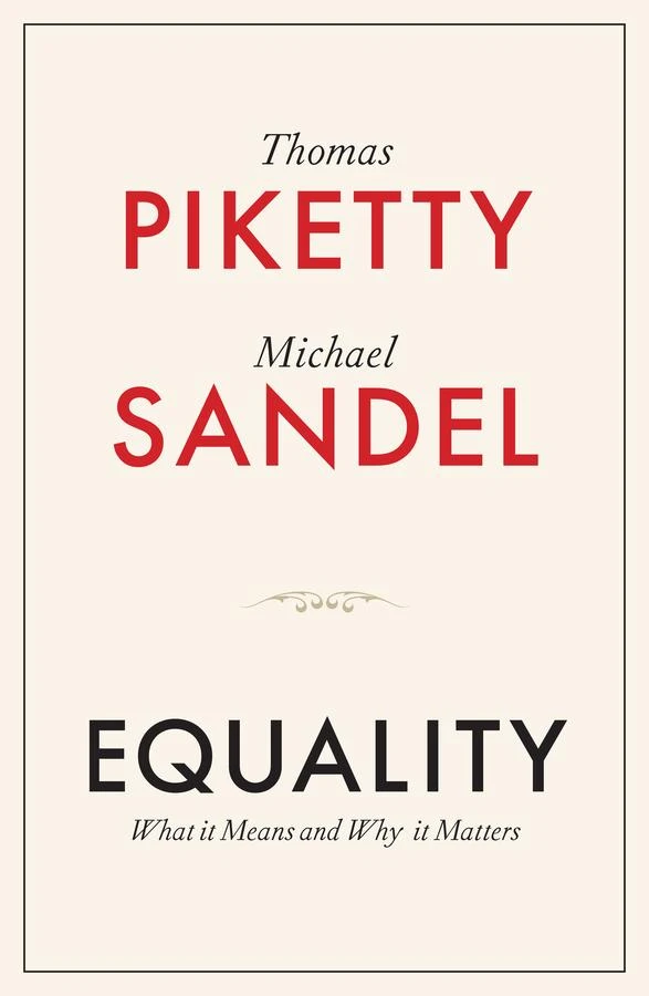 Equality – Michael J. Sandel – boek cover
