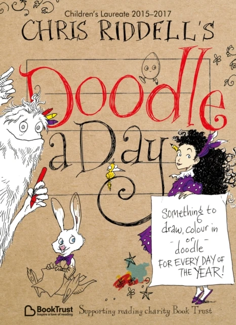 Chris Riddell's Doodle-a-Day – boek cover