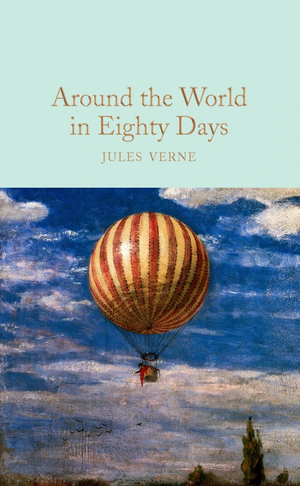 Around the World in Eighty Days – Jules Verne – boek cover