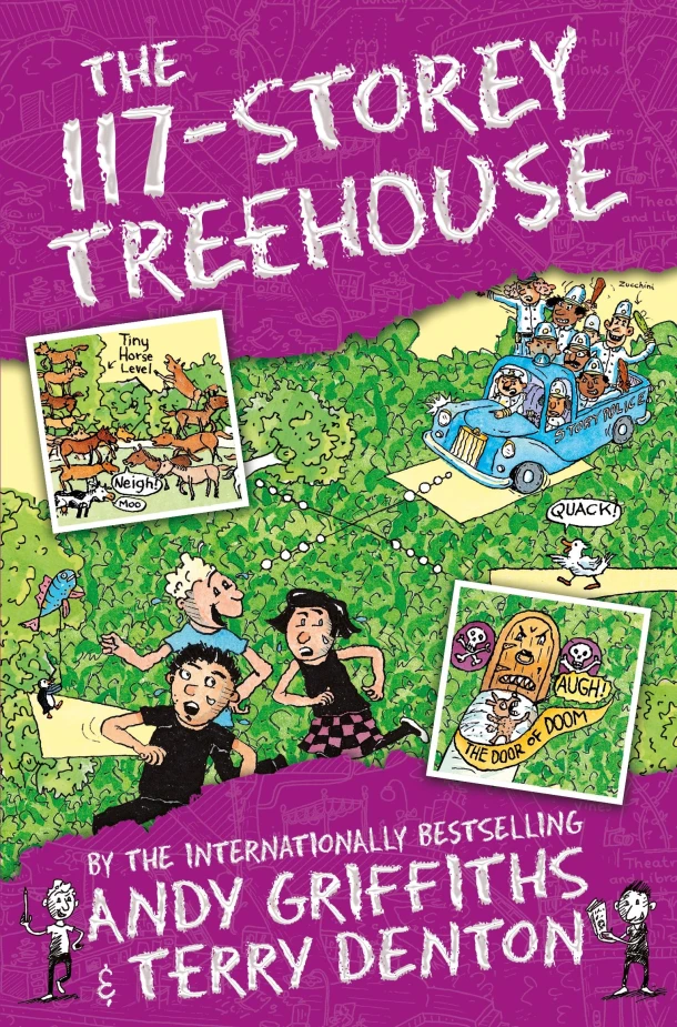The 117-Storey Treehouse – Andy Griffiths – boek cover