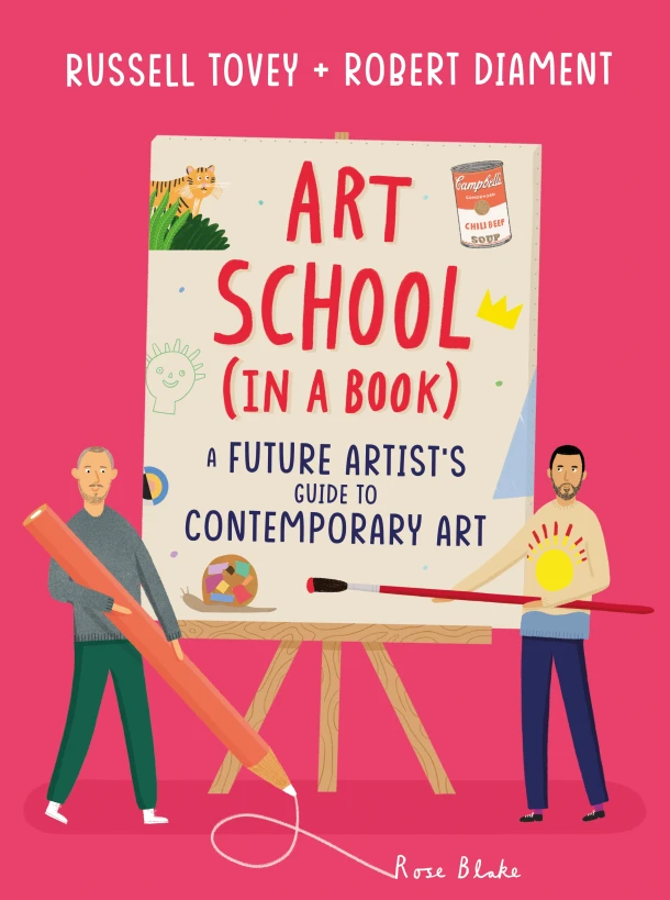Art School (in a book) – Russell Tovey – boek cover