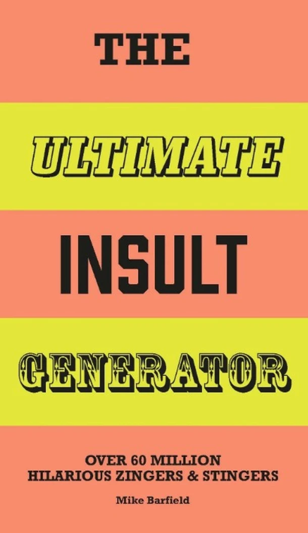 The Ultimate Insult Generator – Mike Barfield – boek cover