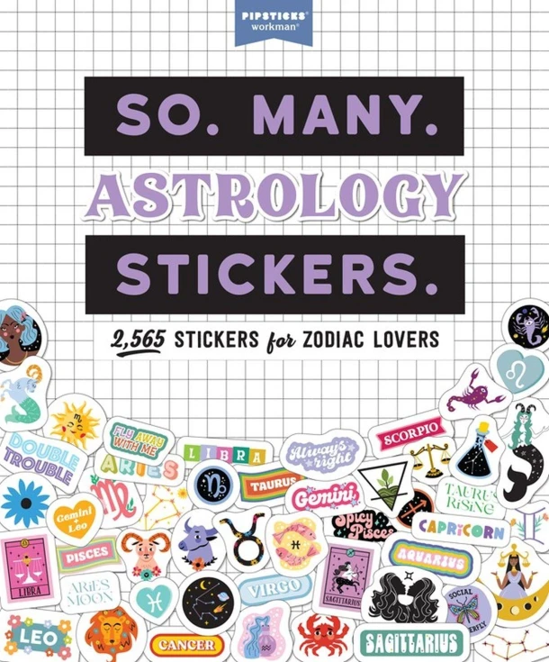 So. Many. Astrology Stickers. – boek cover