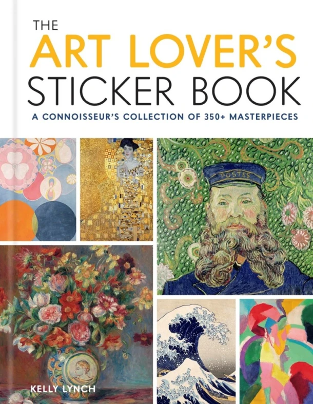 The Art Lover's Sticker Book – Kelly Lynch – boek cover