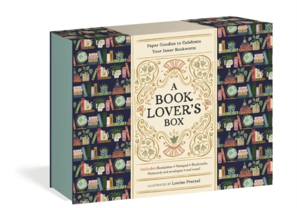 A Book Lover's Box: Paper Goodies to Celebrate Your Inner Bookworm – Workman Publishing – boek cover