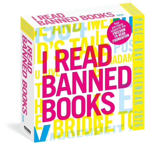 I Read Banned Books Page-A-Day® Calendar 2026 – Workman Calendars – boek cover