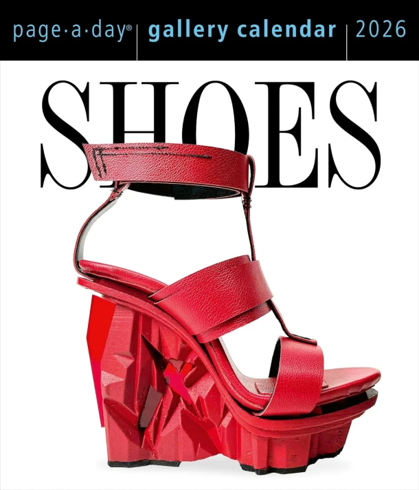 Shoes Page-A-Day® Gallery Calendar 2026 – Workman Calendars – boek cover